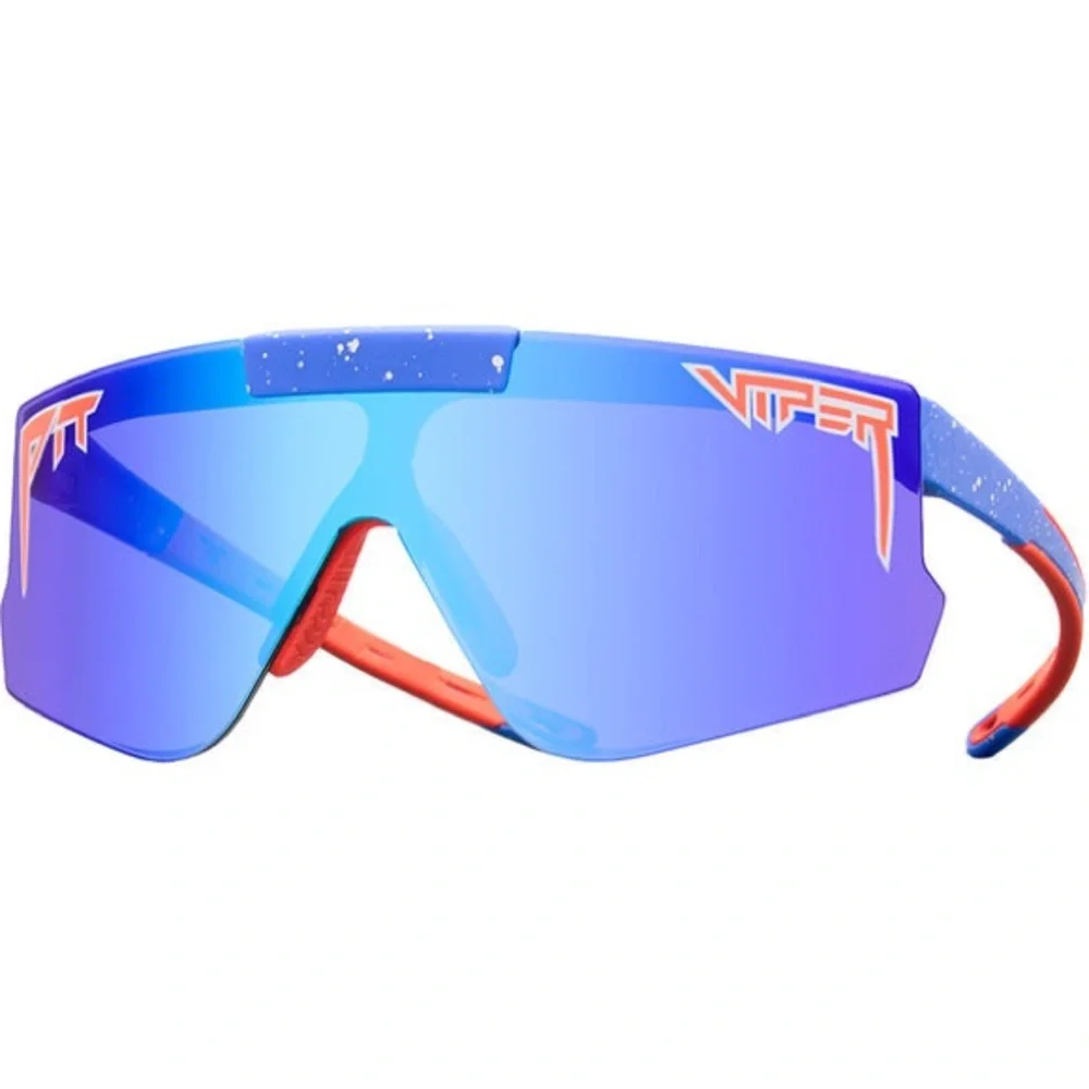 Pit VIPER flip-offs Blue Sports Sunglasses New